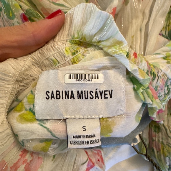 Sheer floral tip - Picture 5 of 5